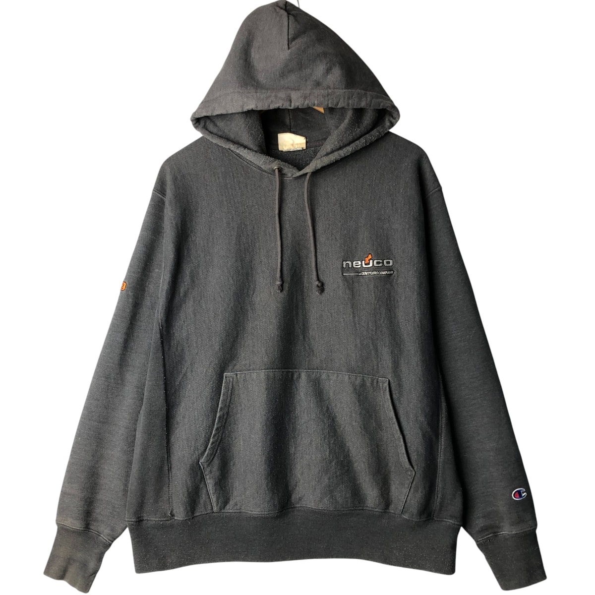 古着 チャンピオン Champion REVERSE WEAVE リバースウィーブ NEUCO アドバタイジング スウェットプルオーバーパーカー メンズL相当/eaa598430