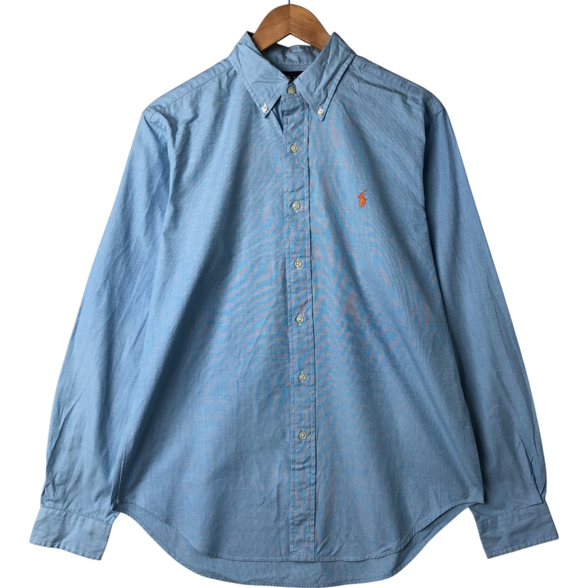 古着 ラルフローレン Ralph Lauren CLASSIC FIT 長袖 ボタンダウンシャツ メンズM相当/eaa549338