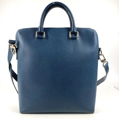 ルイヴィトン LOUIS VUITTON グリゴリ M30213 タイガ 縦型 カバン トートバッグ 2WAYバッグ ショルダーバッグ ビジネスバッグ ショルダーバッグ タイガレザー オセアン ブルー