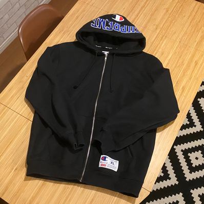 Supreme Champion Arc Logo Zip Up Sweat "Black"