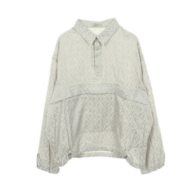 ディオール Dior CDダイヤモンド アノラック プルオーバー 衣料品 トップス コットン シルク メンズ グレー系 【中古】