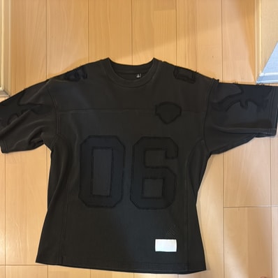 Supreme x MM6 Maison Margiela Cotton Football Jersey "Black"