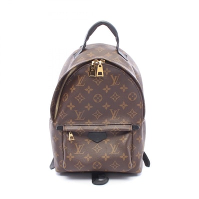 ルイ・ヴィトン LOUIS VUITTON パームスプリングスPM モノグラム リュックサック バックパック バッグ PVCコーティングキャンバス レザー レディース ブラウン系 / ブラック系 M41560 【中古】
