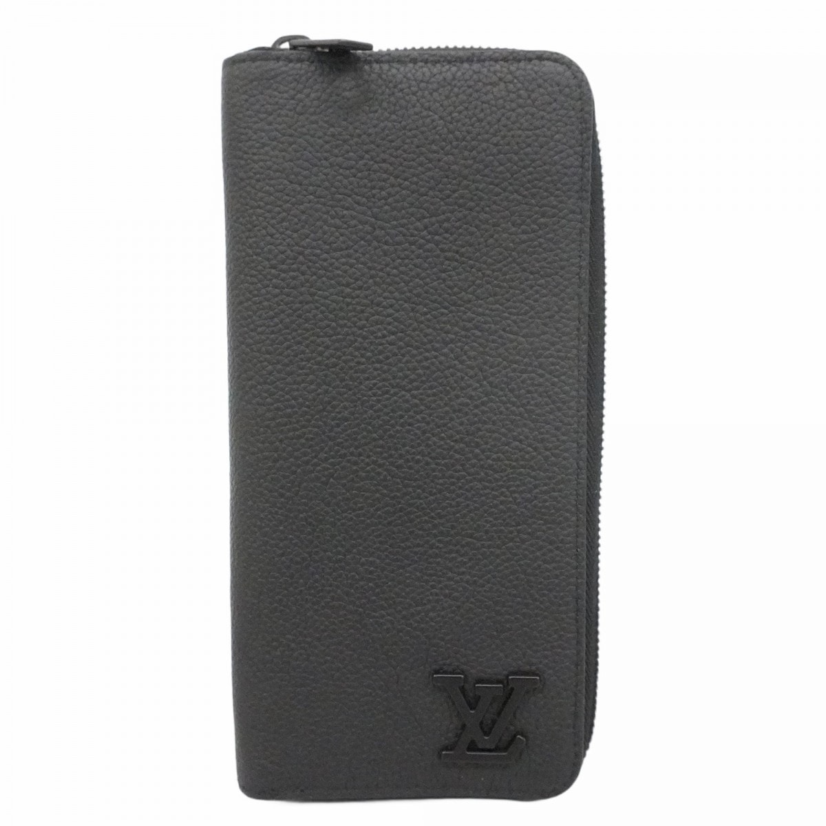 【6cd5359-k】ルイヴィトン 長財布 アエログラム ジッピーウォレットヴェルティカル M81743 ノワール【中古】メンズ