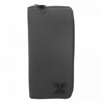 【6cd5359-k】ルイヴィトン 長財布 アエログラム ジッピーウォレットヴェルティカル M81743 ノワール【中古】メンズ