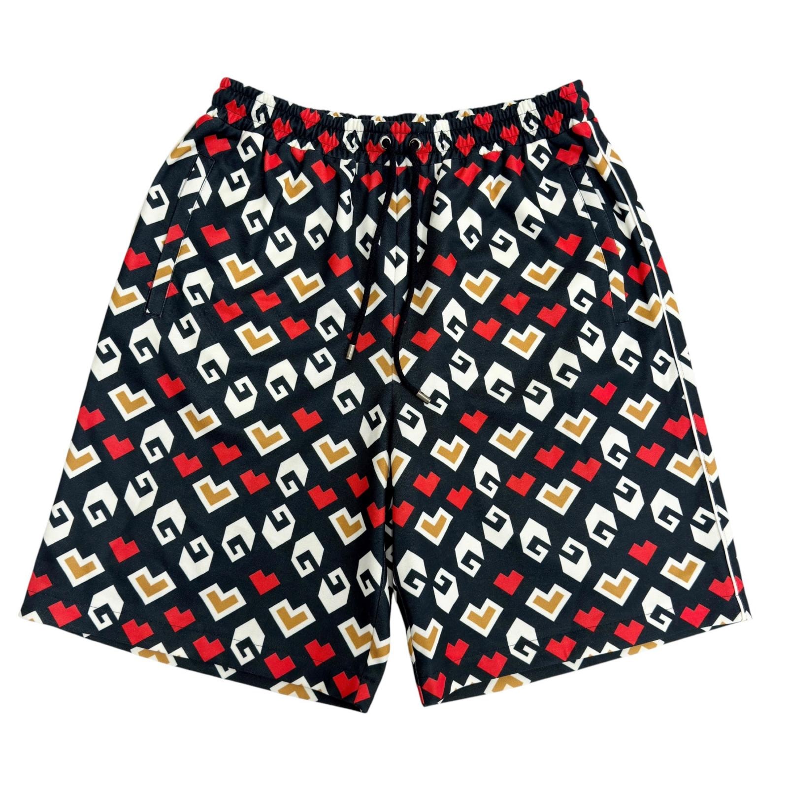 極美品 グッチ パンツ マルチカラー メンズ M 752639