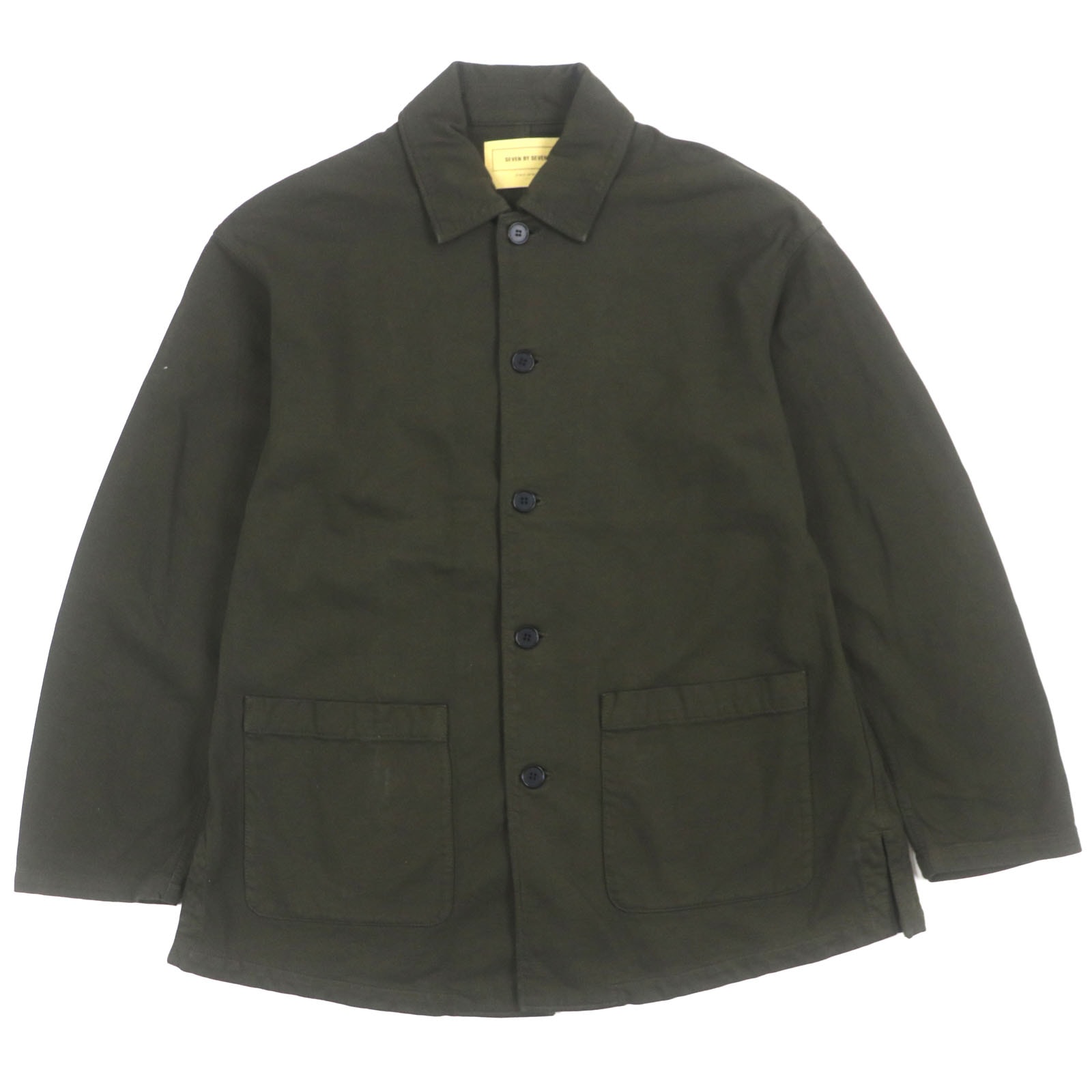 セブンバイセブン ジャケット カーキ メンズ L 800-1225015