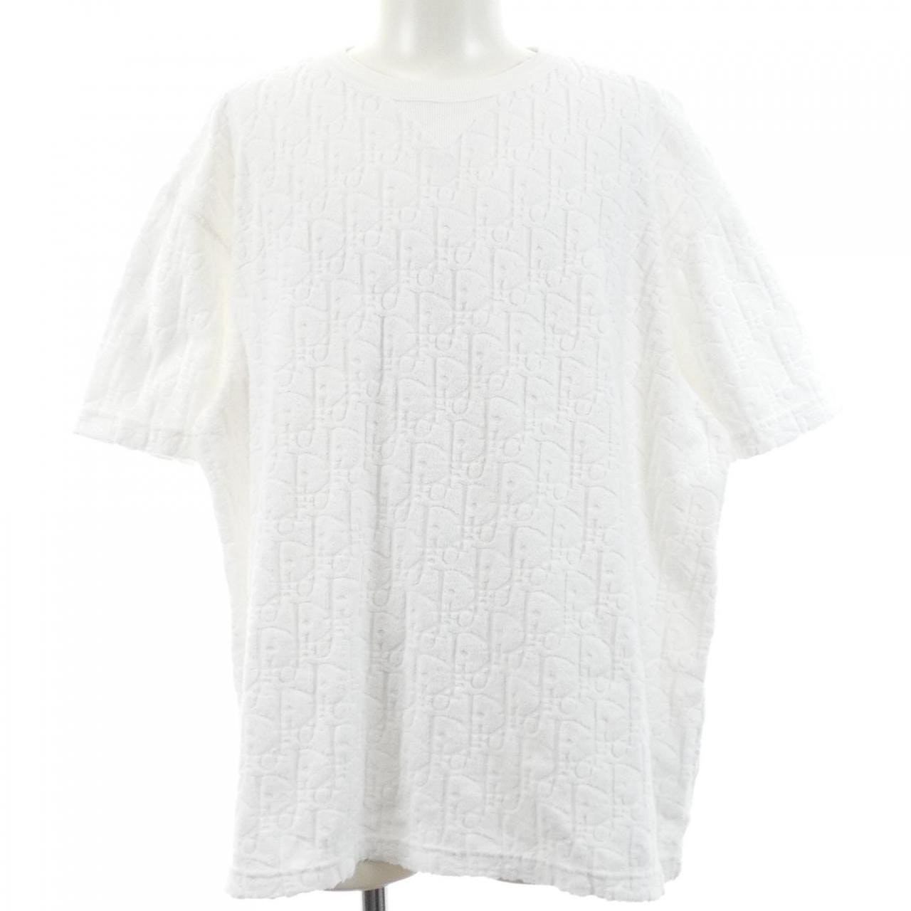 ディオール DIOR ディオールオブリークテリーコットンジャガード OBLIQUE 113J692A0614 Tシャツ