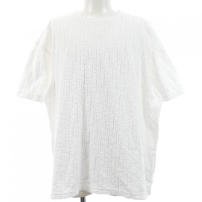 ディオール DIOR ディオールオブリークテリーコットンジャガード OBLIQUE 113J692A0614 Tシャツ