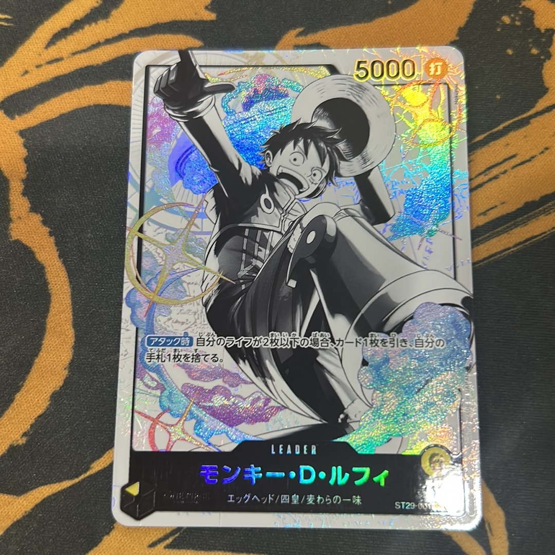 PSA9】モンキー・D・ルフィ L-P [ST29-001](スタートデッキ「エッグ