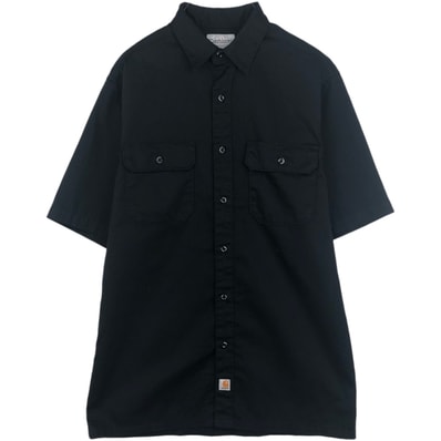 古着 カーハート Carhartt 半袖 ワークシャツ メンズM相当/eaa637762