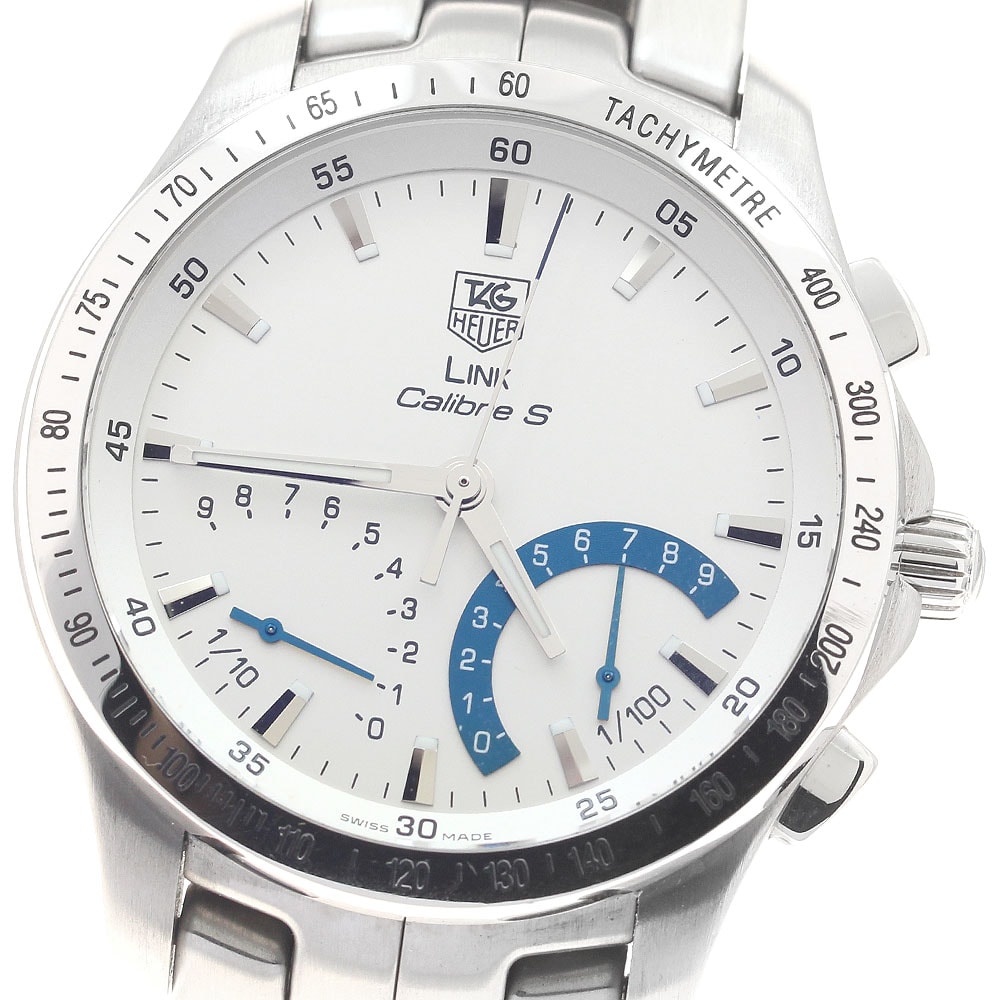 ☆良品 タグホイヤー リンク キャリバーS CJF7111-0 メンズ 【中古】