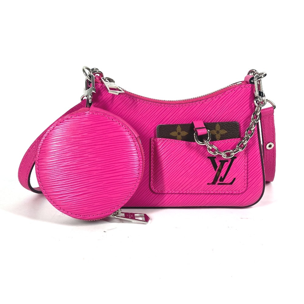 ルイヴィトン LOUIS VUITTON マレリーニ M21091 エピ 斜め掛け カバン 2WAYバッグ   ハンドバッグ ショルダーバッグ エピレザー ローズマイアミ ピンク 新品同様