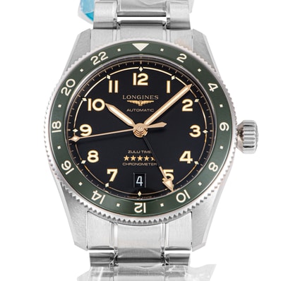 【新品】LONGINES ロンジン スピリット ズールータイム L3.802.4.63.6 ステンレススチール【中古】