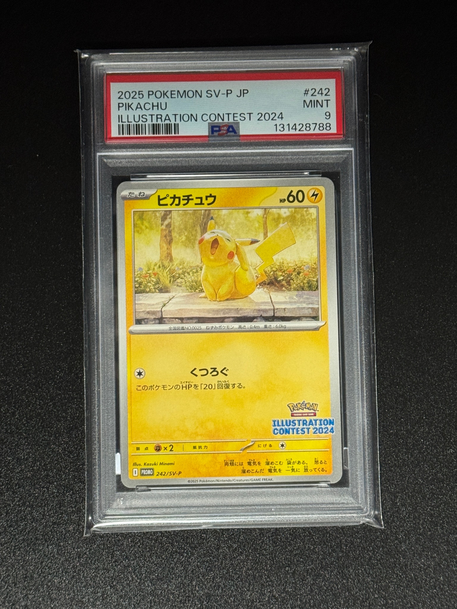 ピカチュウ [SV-P 242](プロモカードパック「イラストレーション