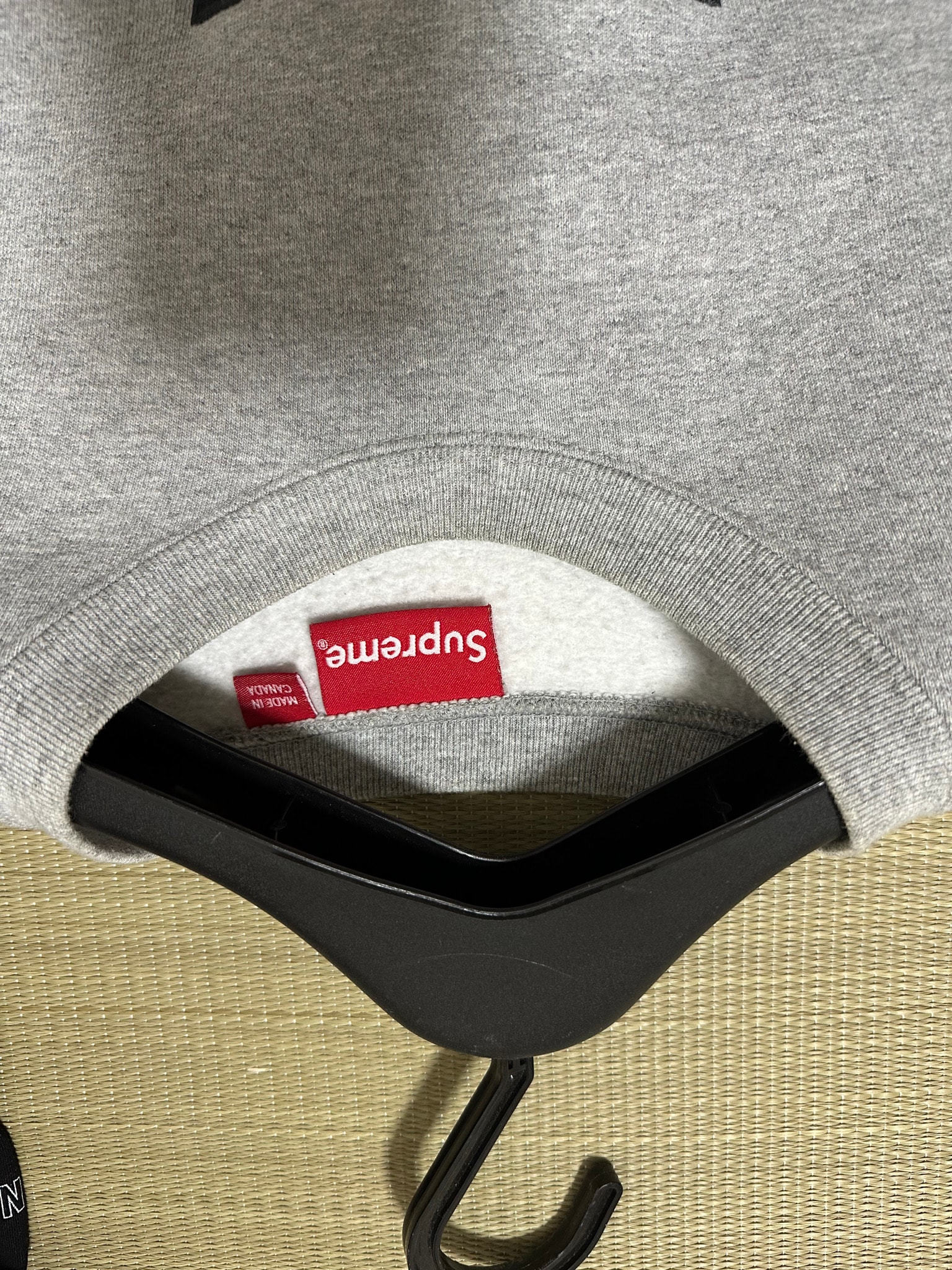 Supreme Box Logo Crewneck "Heather Grey" (22FW)