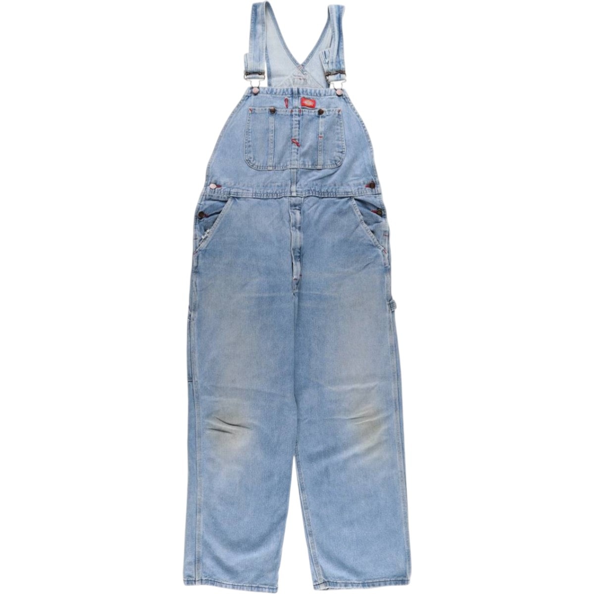 古着 ディッキーズ Dickies デニムオーバーオール メンズw36相当/eaa572428