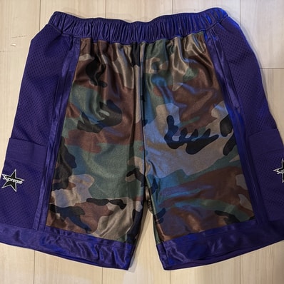 Supreme Side Pocket Basketball Short "Woodland Camo"