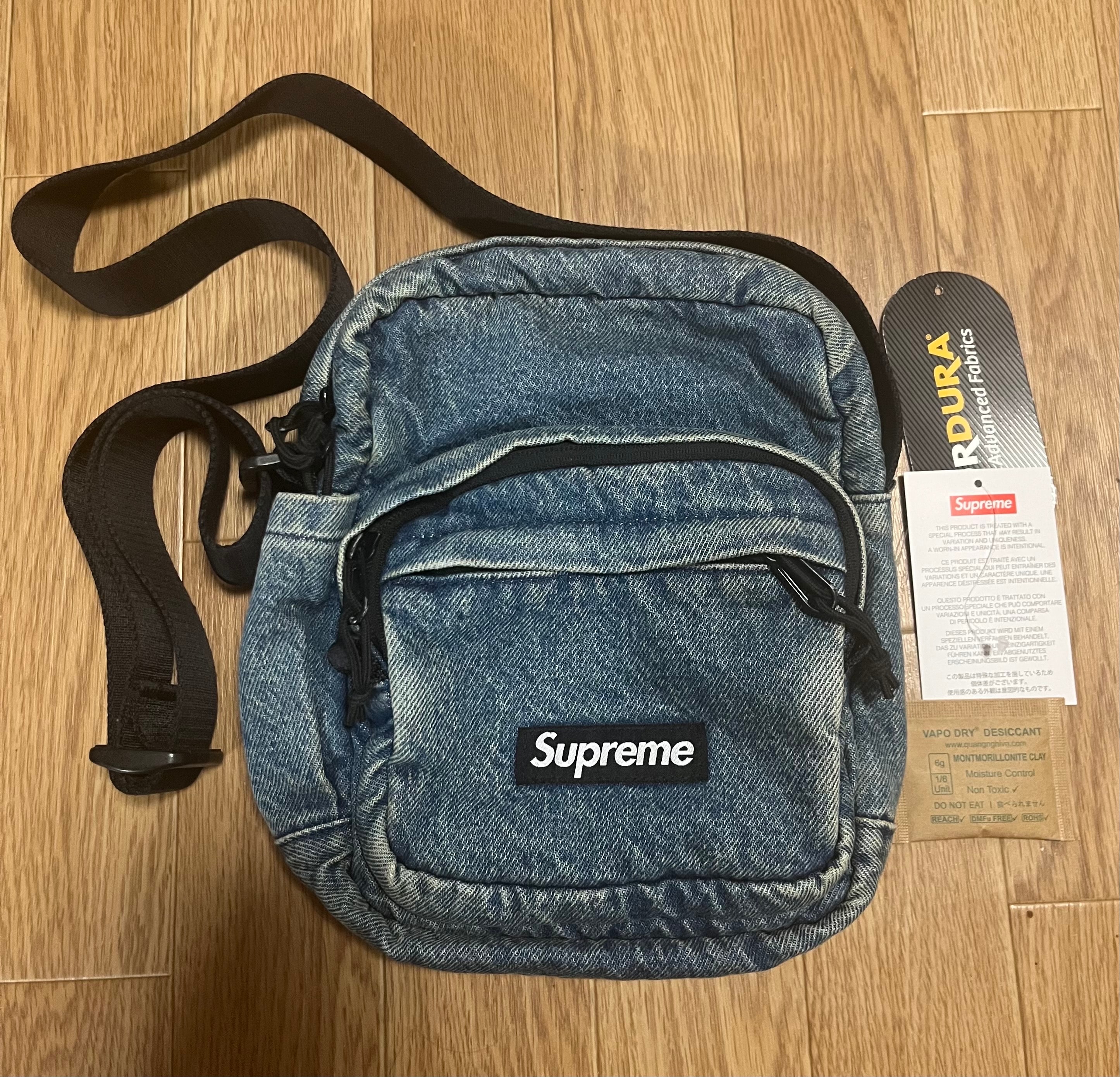 Supreme Denim Shoulder Bag 