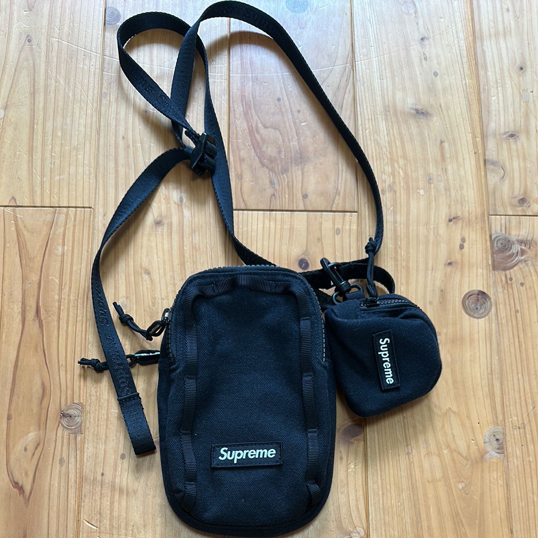 Supreme 25SS Camera Bag + Mini Pouch "Black"