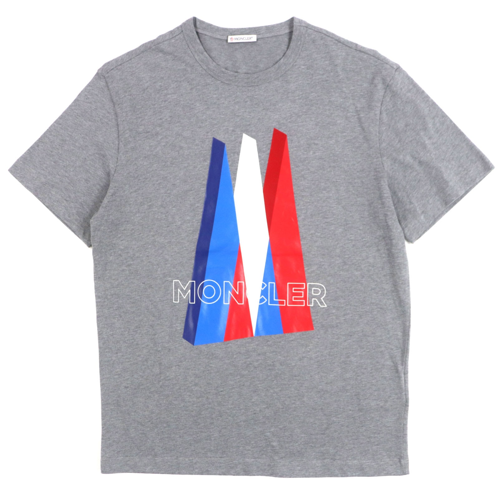 美品 モンクレール
 半袖Tシャツ グレー メンズ S