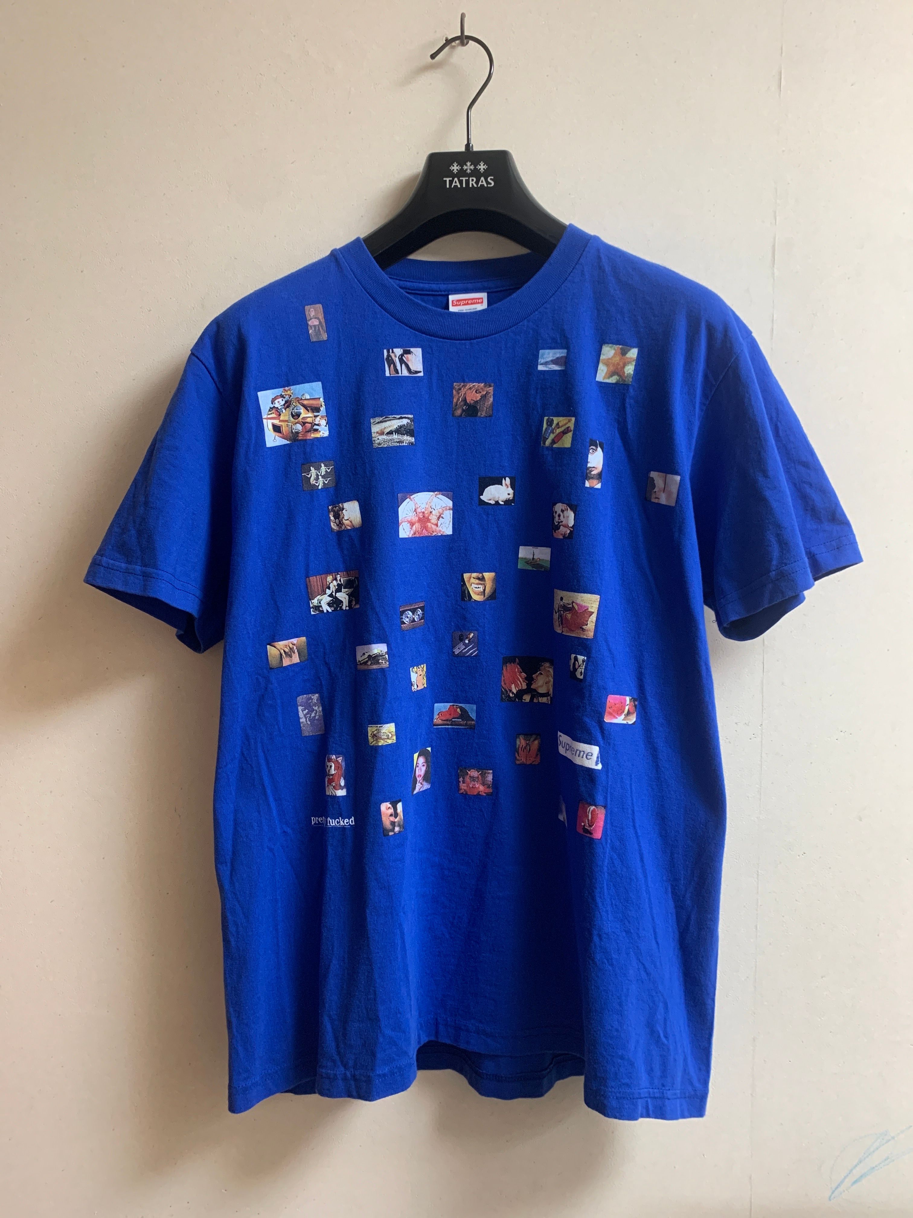 Supreme Pretty Fucked Tee "Blue"