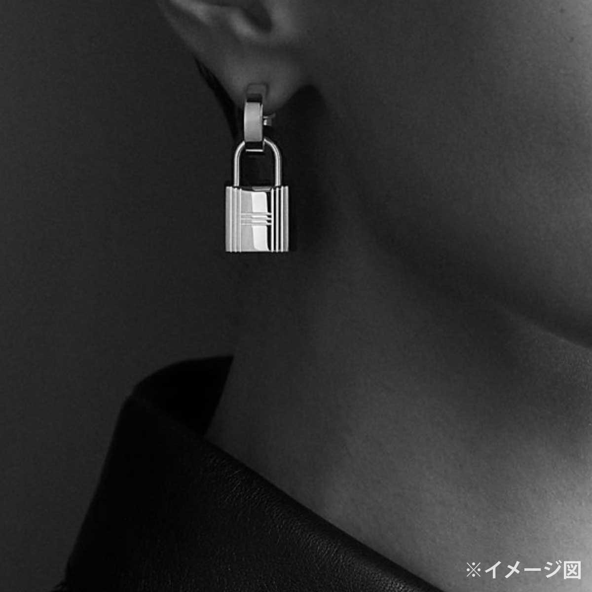 A (未使用に近い)】HERMES エルメス ピアス オーケリー カデナ