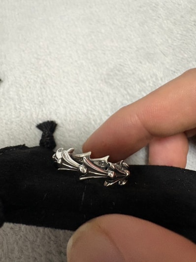 Chrome Hearts Crestile Ring "Silver"