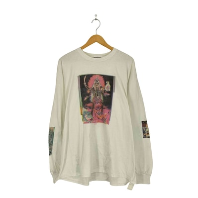 フロントプリント ロングスリーブカットソー【1142557747171】