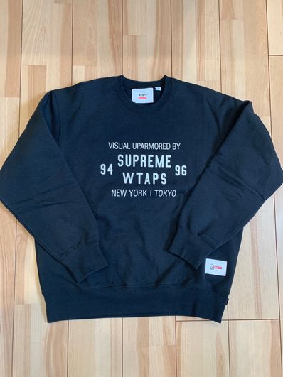 Supreme / WTAPS Crewneck "Black" 21274SPD-CSM03S