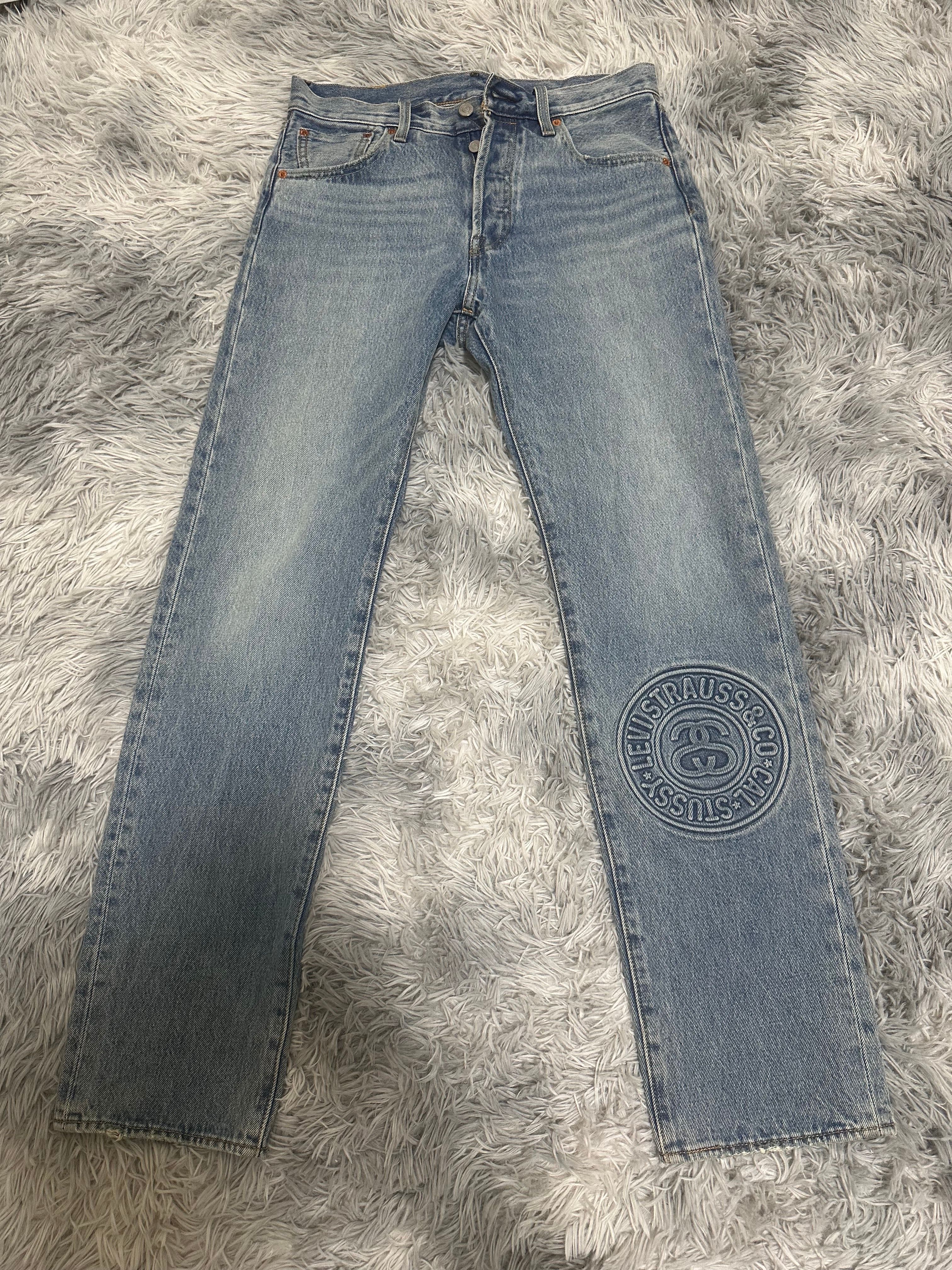 ステューシー × リーバイス エンボス 501 "デニム"