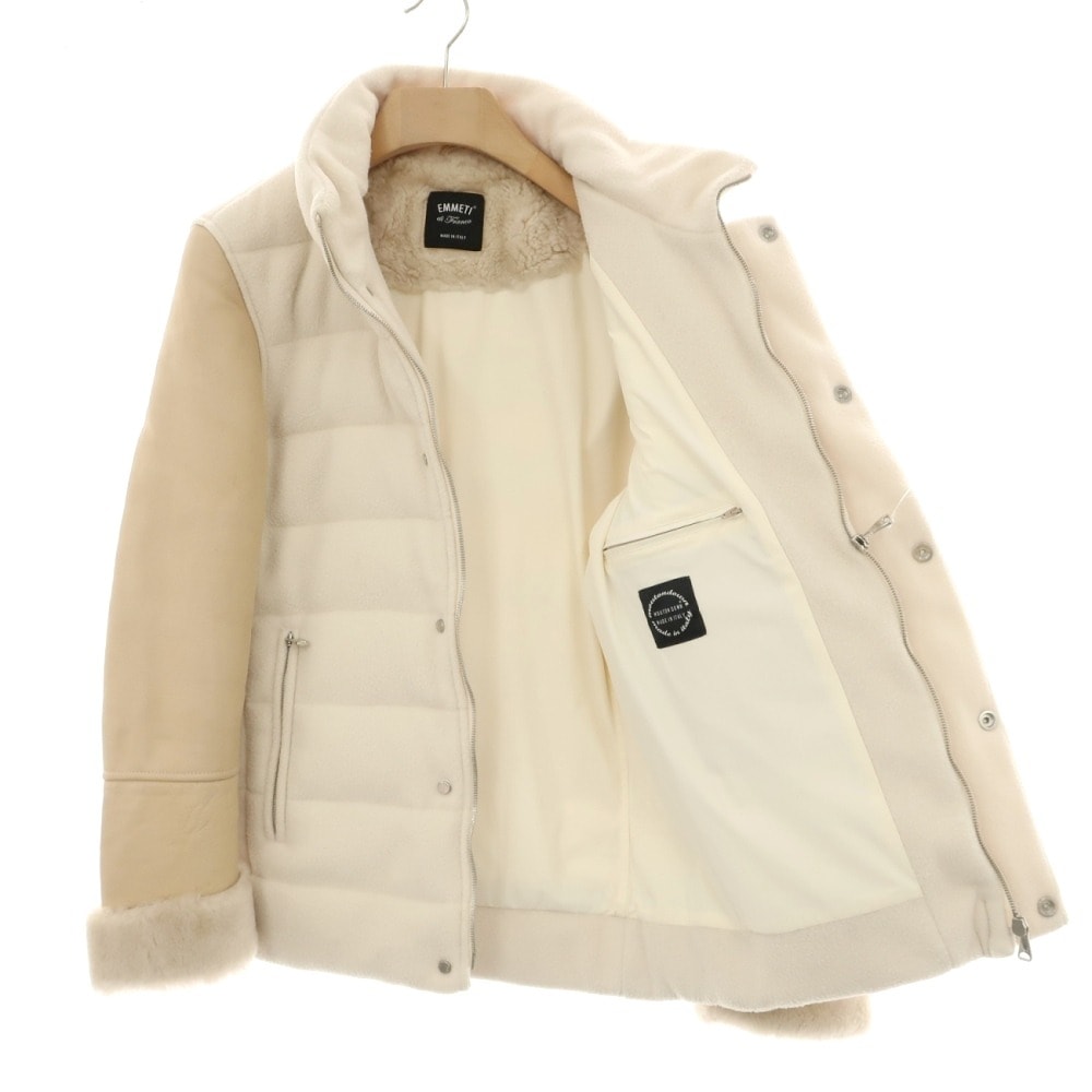 D (傷や汚れあり)】【中古】エンメティ EMMETI ムートン×ポリエステル
