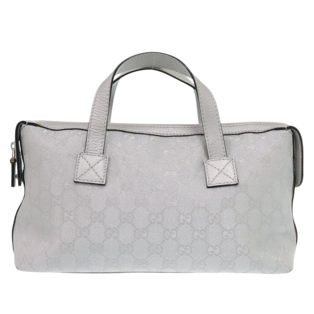 グッチ   264210  GGキャンバス レザー シルバー