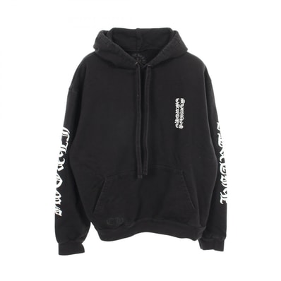 Chrome Hearts 1988 Vertical Logo Pullover Hoodie "Black"