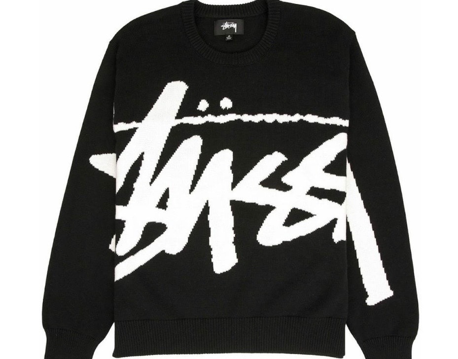 Stussy Stock Sweater "Black"