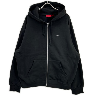 シュプリーム 24AW ブラック Small Box Zip Up Hooded Sweatshirt XL