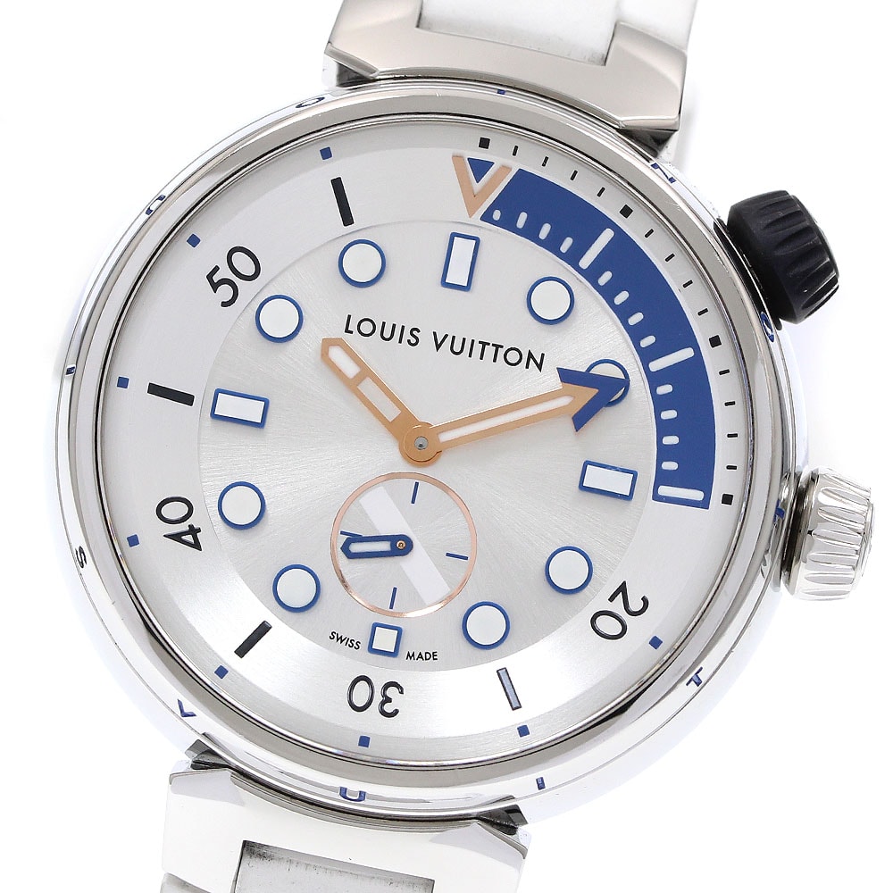 ルイ・ヴィトン タンブール ストリートダイバー QA124 メンズ 【中古】