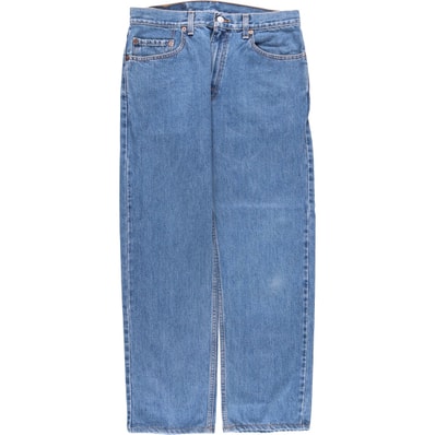 古着 00年代 リーバイス Levi's 505 REGULAR FIT STRAIGHT LEG テーパードデニムパンツ メンズw32相当/eaa571262