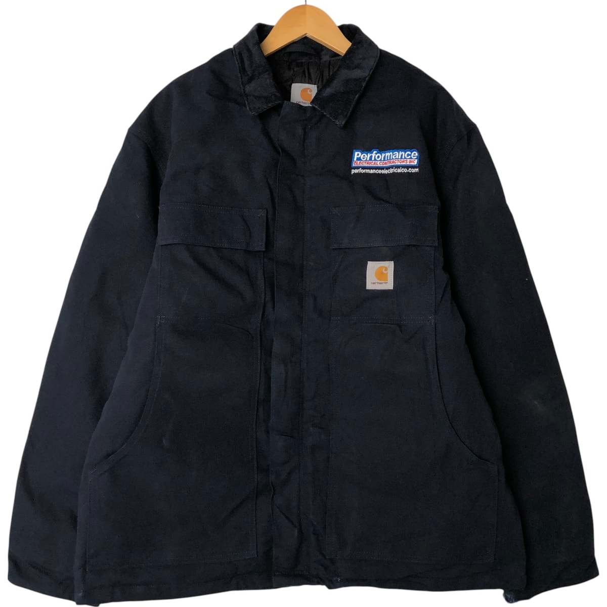 古着 カーハート Carhartt トラディショナルコート 中綿入り ダックワークジャケット メンズL相当/eaa566314