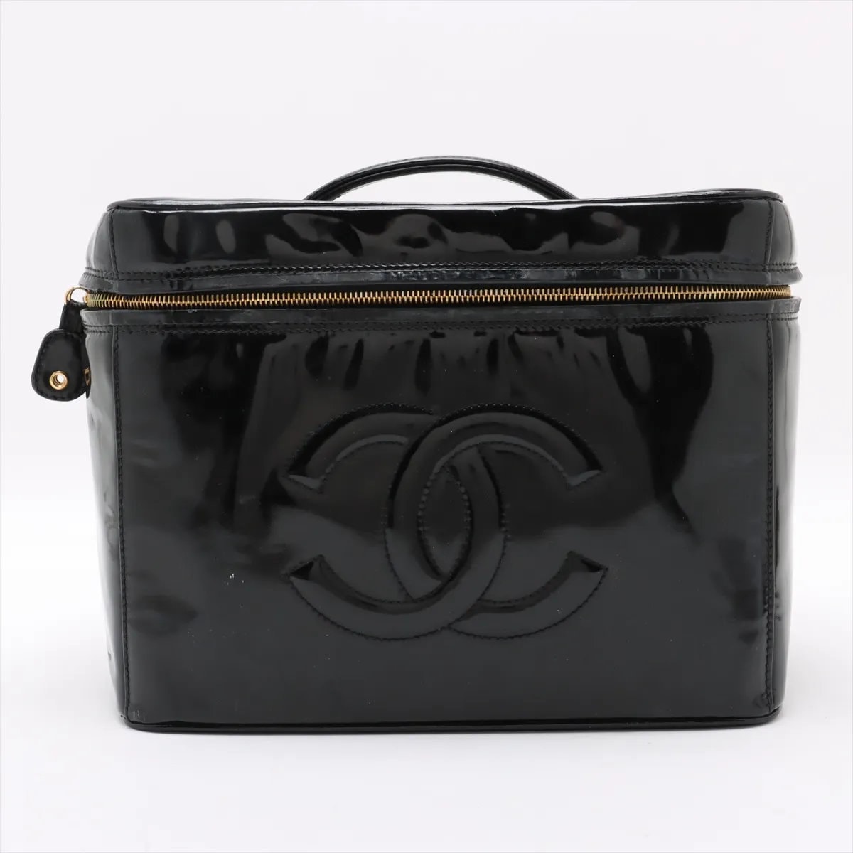 ■美品 シャネル ココマーク バニティバッグハンドバッグ レザー