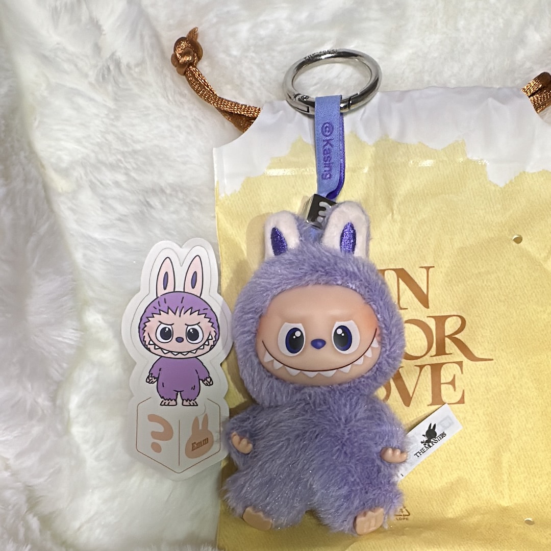 POP MART THE MONSTERS (LABUBU) Pin for Love Series-Vinyl Plush Pendant (A-M) ?