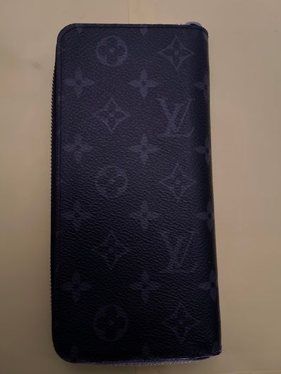 Louis Vuitton Zippy Wallet Vertical Monogram Eclipse