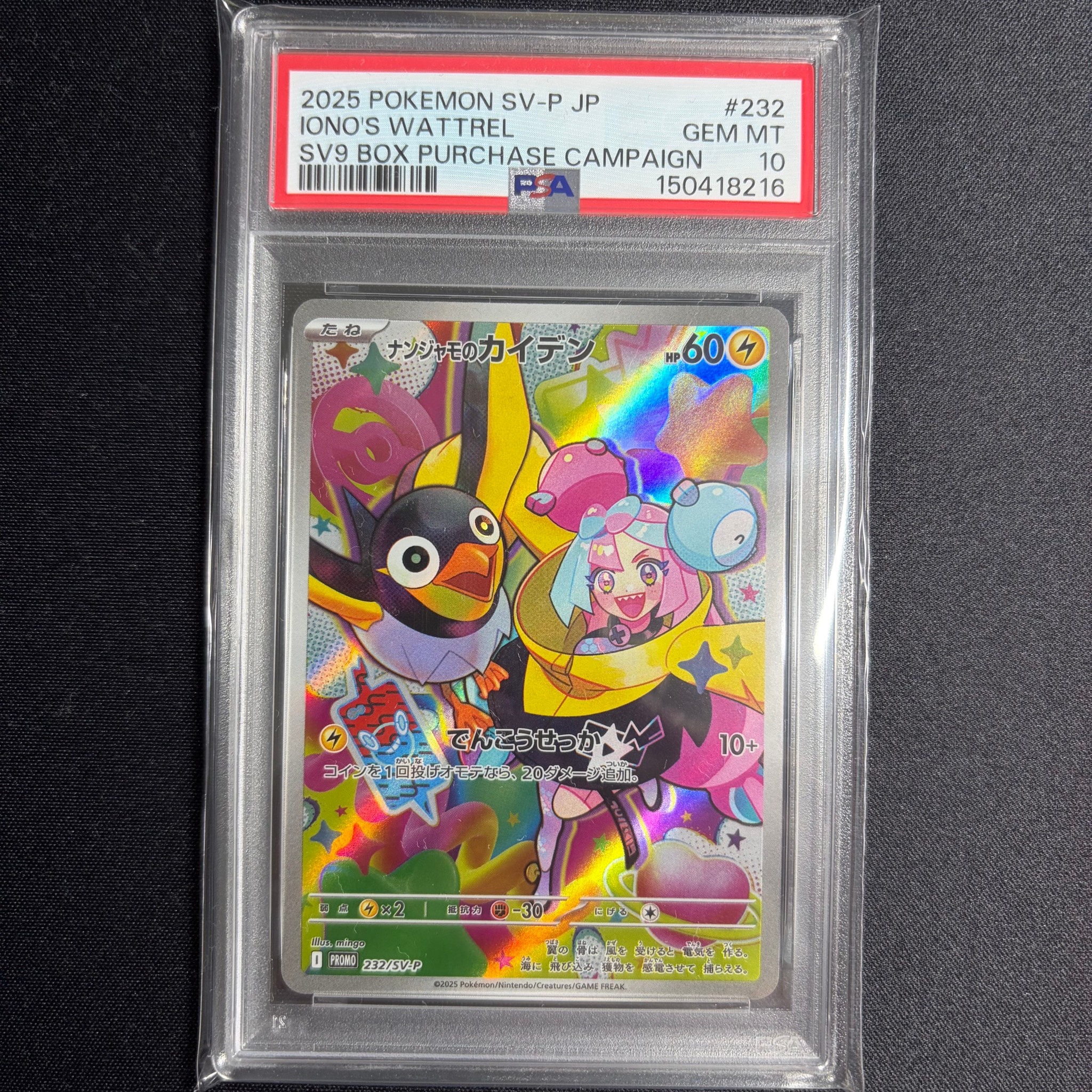 ナンジャモのカイデン P [SV-P 232](プロモーションカード「拡張パック
