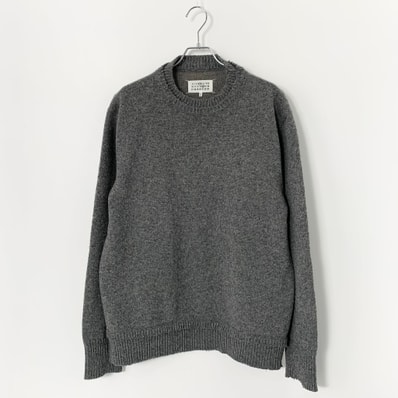 Maison Margiela Women's Elbow Patch Sweater "Gray"