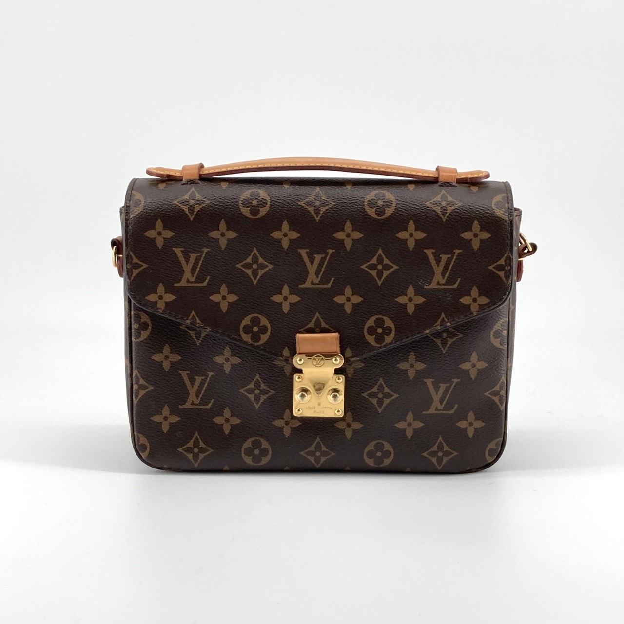 LOUIS VUITTON(ルイ・ヴィトン) ポシェット メティス MM レザー 2WAY M44875 ハンドバッグ ブラウン