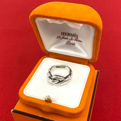 HERMES エルメス トルサード リング シルバー925 リング・指輪 13号 シルバー
49657