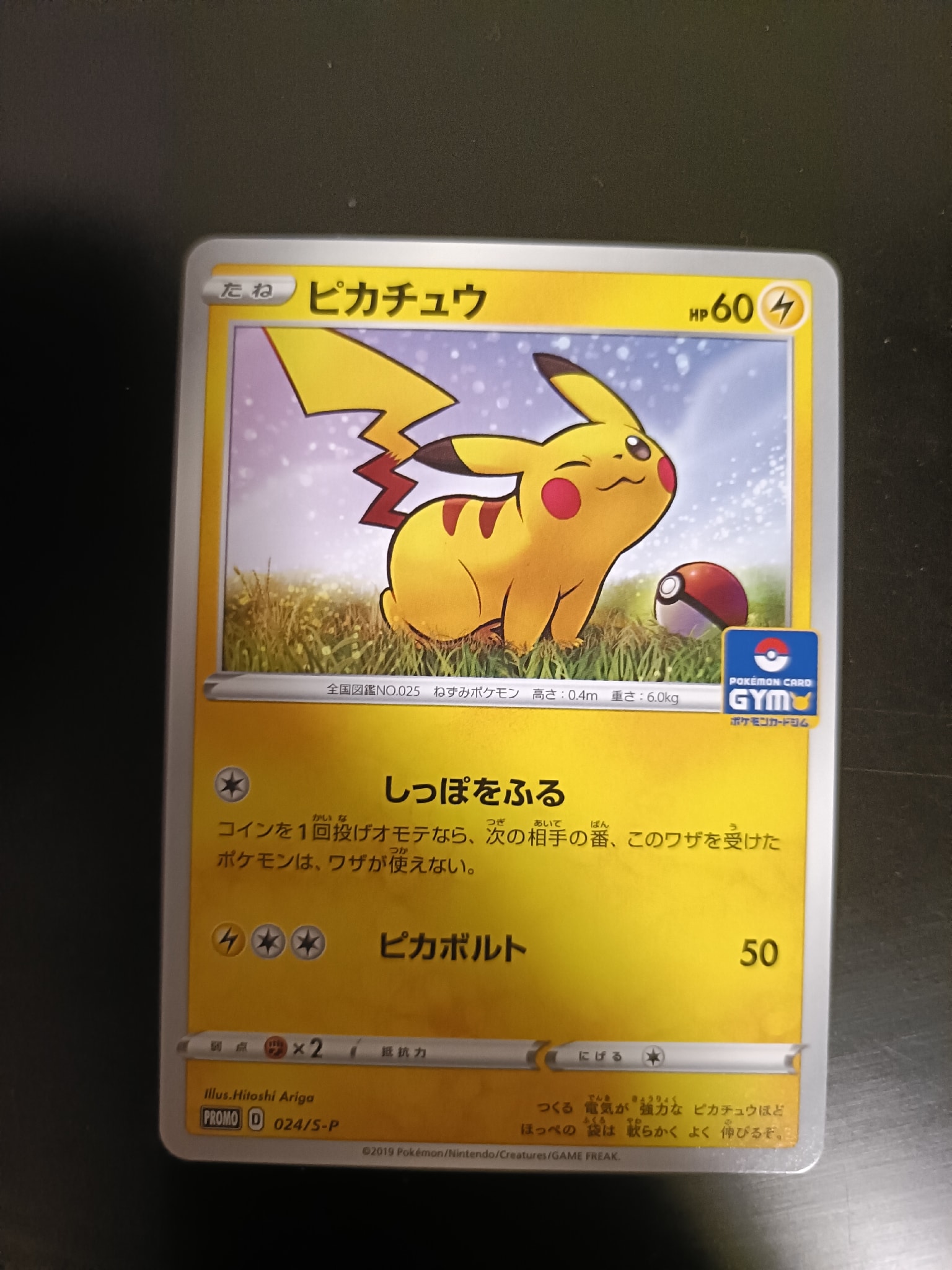 ピカチュウ: プロモ P [S-P 024](ポケモンカードゲーム ソード