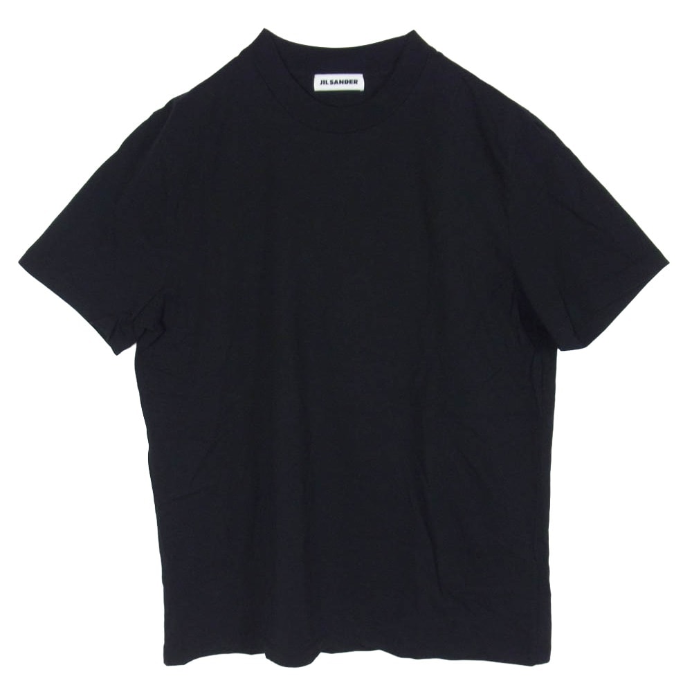 JIL SANDER ジルサンダー J21GC0004 J45084 コットン クルーネック 半袖 Tシャツ ブラック系 M【中古】
