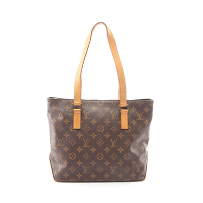 ルイ・ヴィトン LOUIS VUITTON カバピアノ モノグラム ショルダーバッグ バッグ PVCコーティングキャンバス レザー レディース ブラウン系 M51148 【中古】