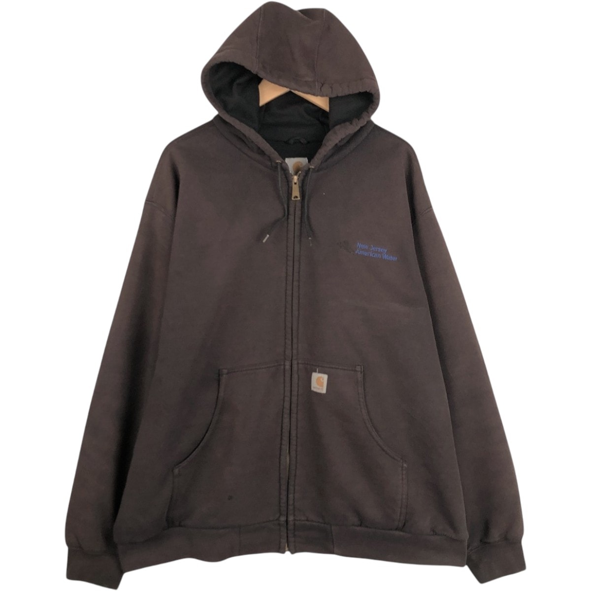 古着 カーハート Carhartt アドバタイジング スウェットフルジップパーカー メンズXXL相当/eaa676021
